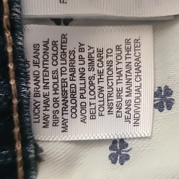 Lucky brand jeans size 30, 10, new. Hp 10x hp🔥🔥🔥🔥 - Picture 5 of 9